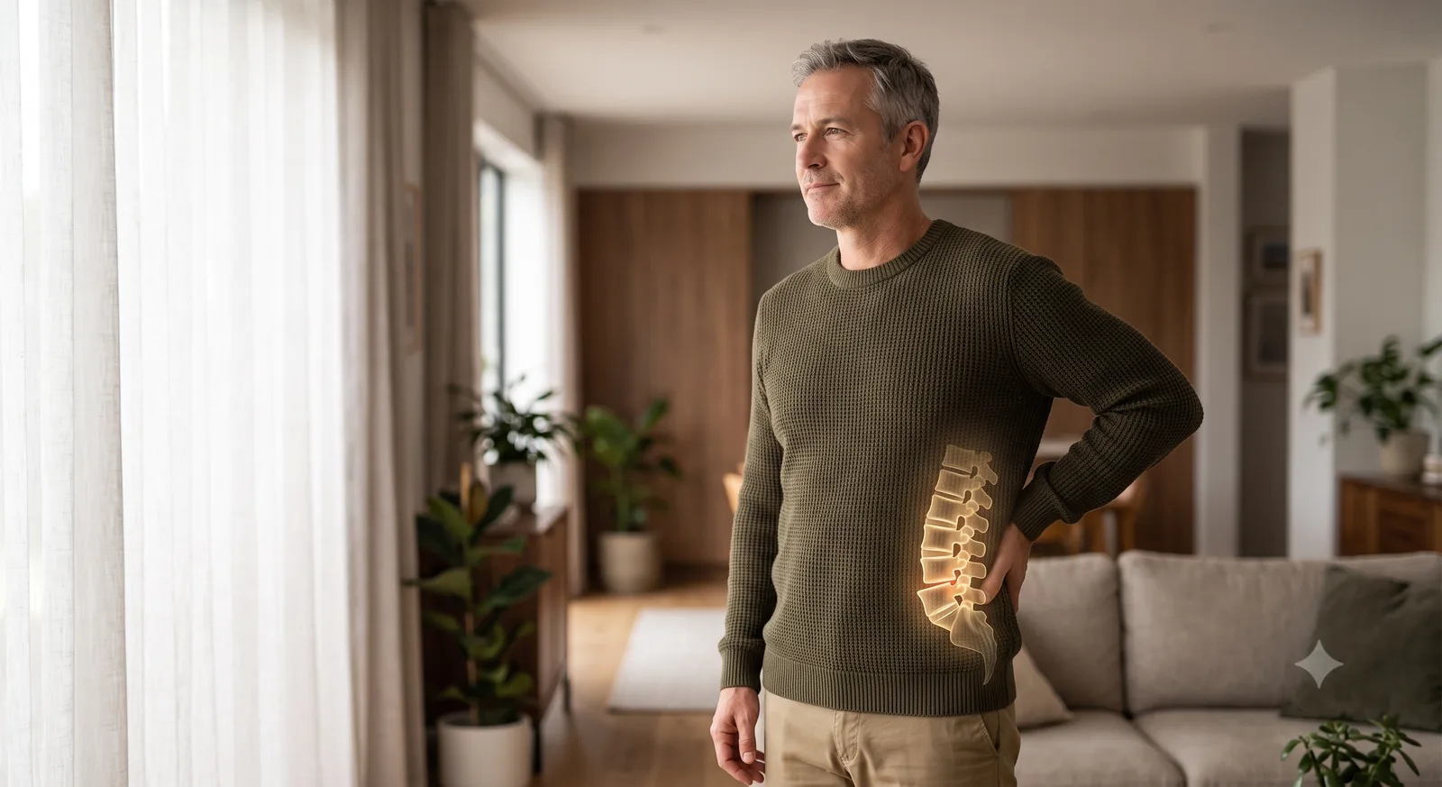กระดูกสันหลังเคลื่อน (Spondylolisthesis): ปวดหลัง ปวดร้าวลงขา เดินได้ไม่ไกล — เมื่อใดดูแลได้แบบไม่ผ่าตัด และเมื่อใดควรพบแพทย์
